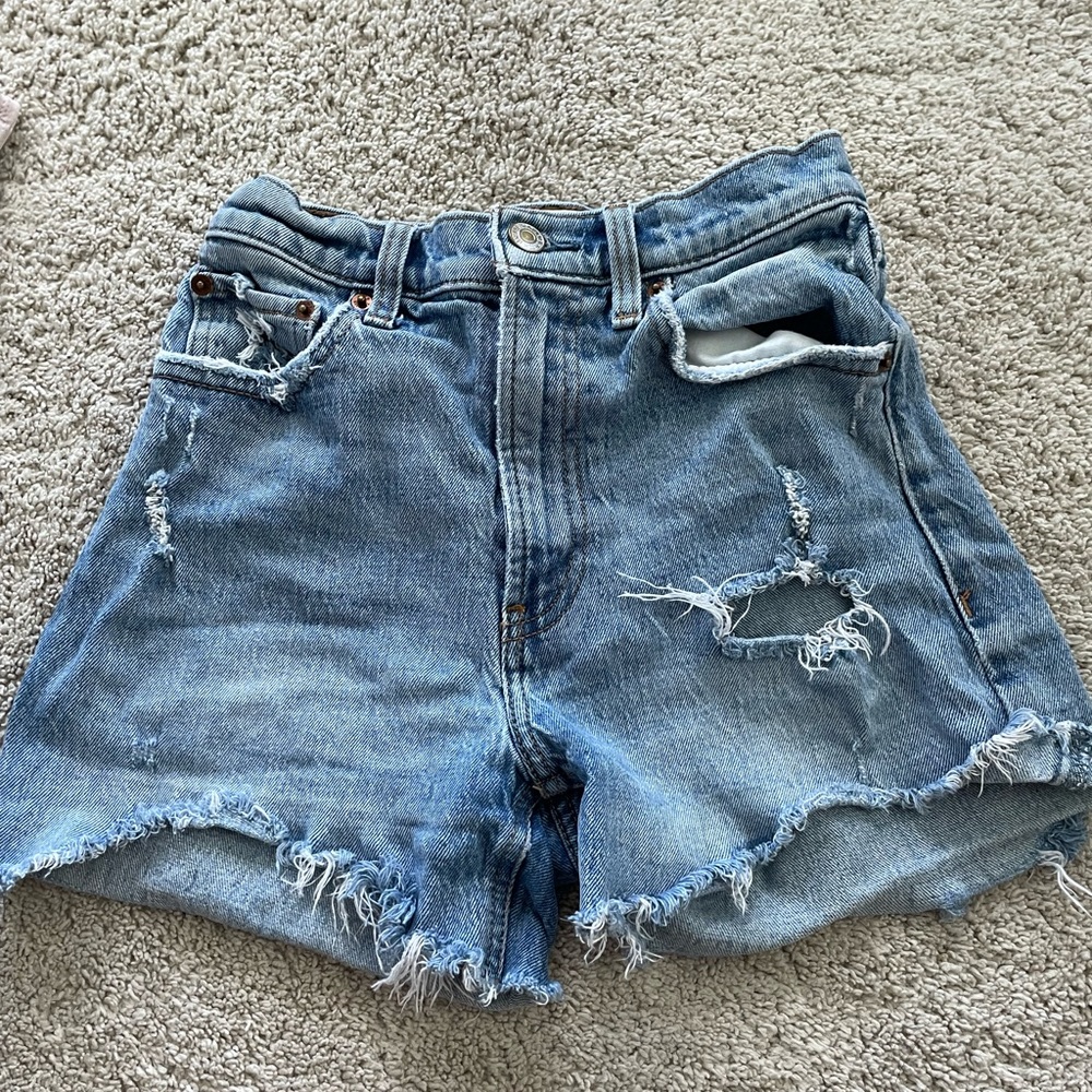 Abercrombie jean shorts